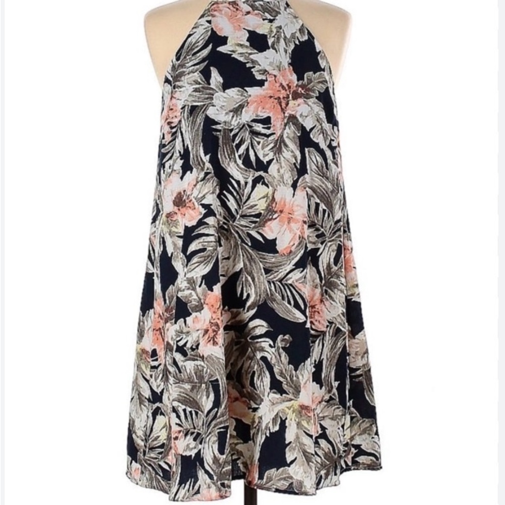 Alythea Tropical Floral Halter Dress - Picture 6 of 8